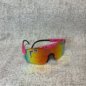 Pink And Black Sunglasses